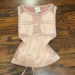 Pink Sleeveless Top